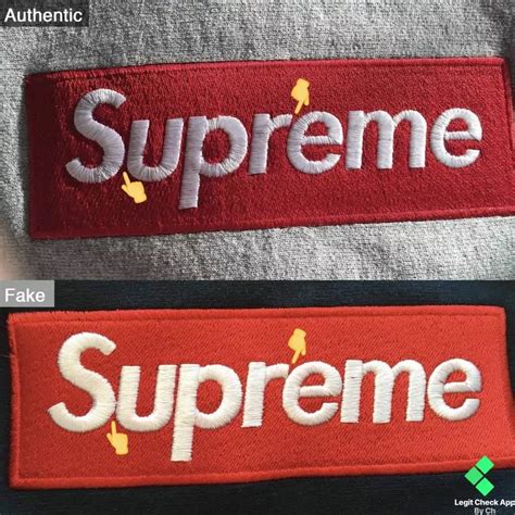 real vs fake supreme ss18 bag|real supreme box logo.